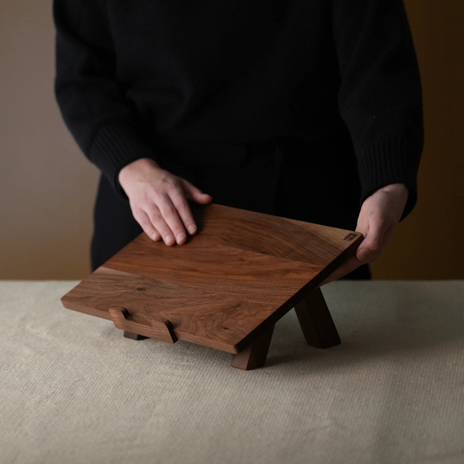 Ceviz Ahşap Laptop Standı • Hiza