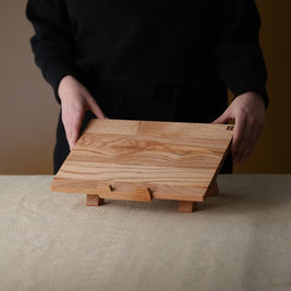 Kestane Ahşap Laptop Standı • Hiza